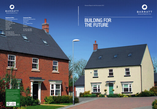 Thumbnail Barratt Redrow Annual Report 2012