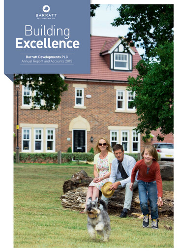 Thumbnail Barratt Redrow Annual Report 2015