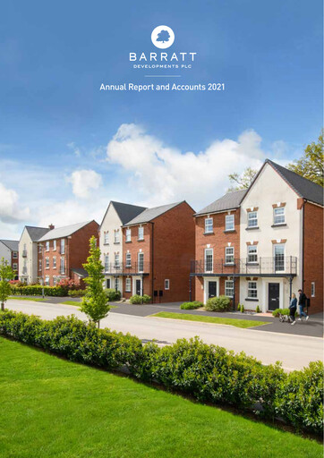 Thumbnail Barratt Redrow Annual Report 2021