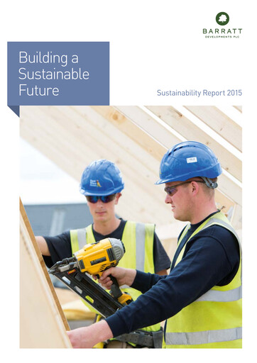 Thumbnail Barratt Redrow Sustainability Report 2015