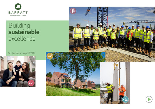 Thumbnail Barratt Redrow Sustainability Report 2017