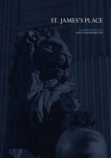 Thumbnail St. James's Place Half-year Report 2015-h1