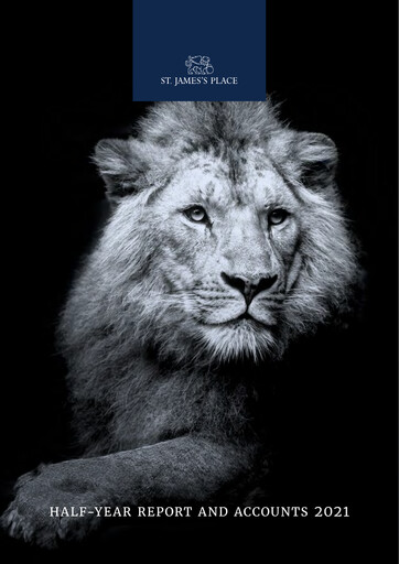 Thumbnail St. James's Place Half-year Report 2021-h1