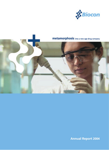 Vorschaubild Biocon Jahresbericht 2004