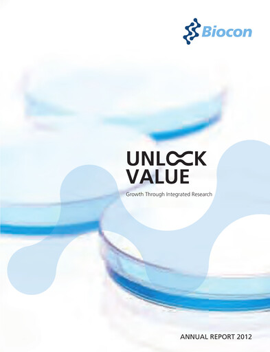 Vorschaubild Biocon Jahresbericht 2012