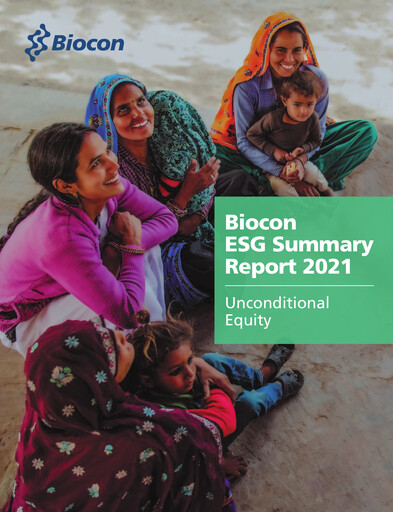 Miniature Biocon Rapport ESG 2021