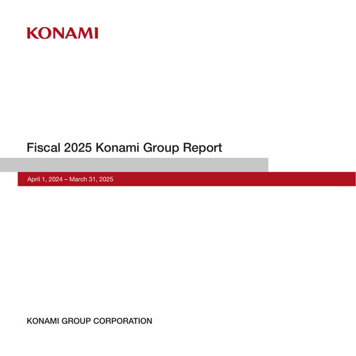 Vorschaubild Konami Holdings Jahresbericht fy2025