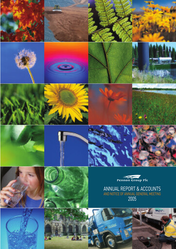 Thumbnail Pennon Group Annual Report 2005