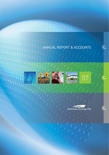 Thumbnail Pennon Group Annual Report 2007