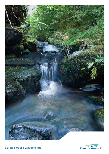 Thumbnail Pennon Group Annual Report 2008