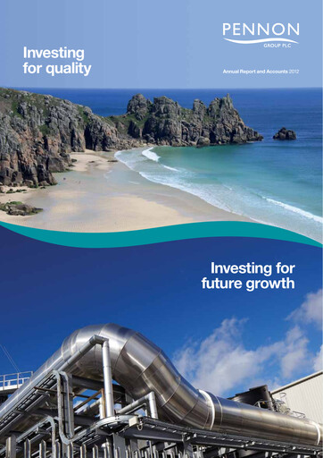 Thumbnail Pennon Group Annual Report 2012
