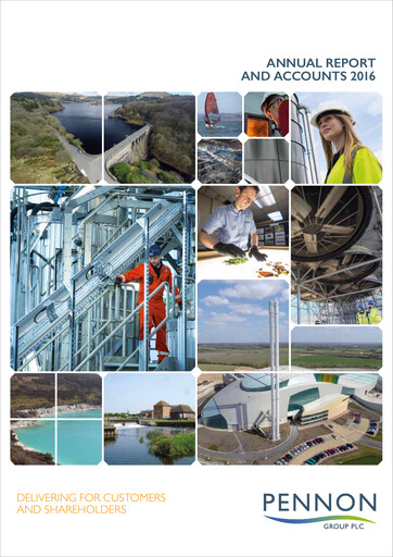 Thumbnail Pennon Group Annual Report 2016