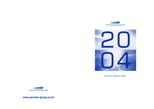 Thumbnail Pennon Group Half-year Report 2004-h1