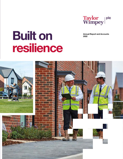 Thumbnail Taylor Wimpey Annual Report 2022