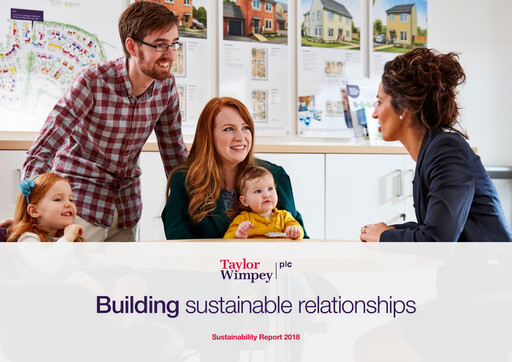Thumbnail Taylor Wimpey Sustainability Report 2018