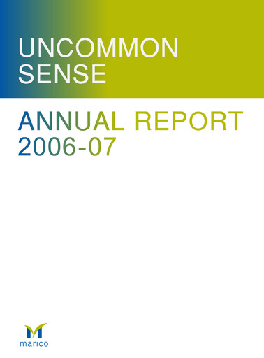 Thumbnail Marico
 Annual Report 2006-2007