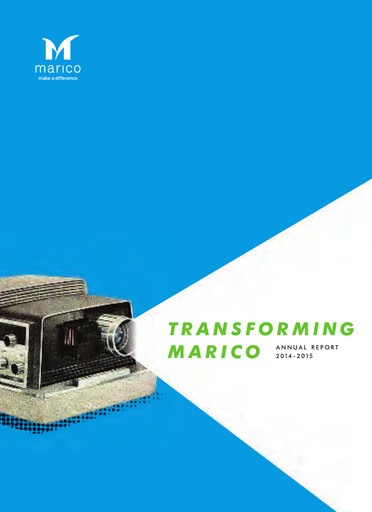 Thumbnail Marico
 Annual Report 2014-2015