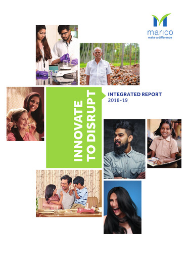 Thumbnail Marico
 Annual Report 2018-2019