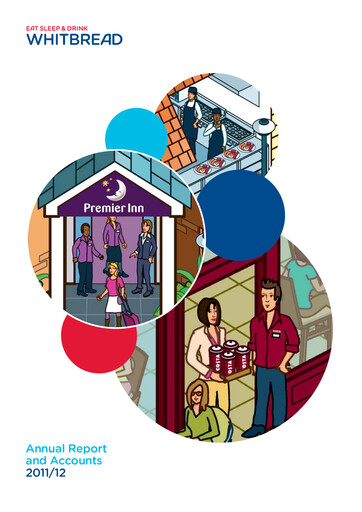 Thumbnail Whitbread Annual Report 2011-2012