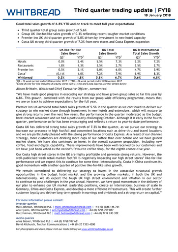 Miniature Whitbread Rapport trimestriel 2017-2018-q3