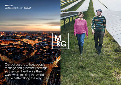 Thumbnail M&G plc Sustainability Report 2020-2021