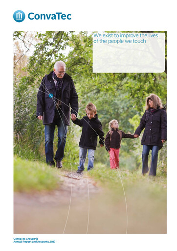 Thumbnail Convatec Group Annual Report 2017