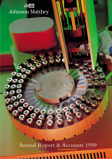 Vorschaubild Johnson Matthey Jahresbericht 1998-1999