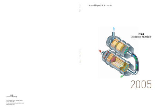 Vorschaubild Johnson Matthey Jahresbericht 2004-2005