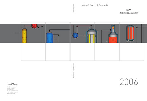 Vorschaubild Johnson Matthey Jahresbericht 2005-2006