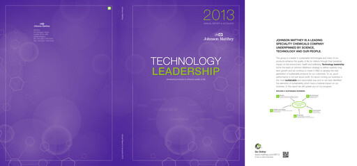 Thumbnail Johnson Matthey Annual Report 2013