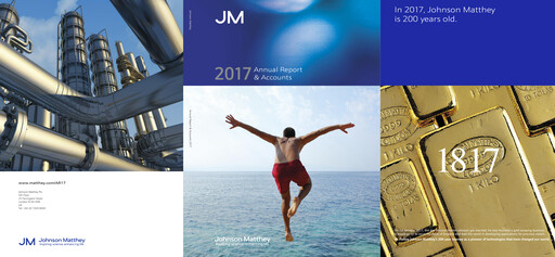 Thumbnail Johnson Matthey Annual Report 2017
