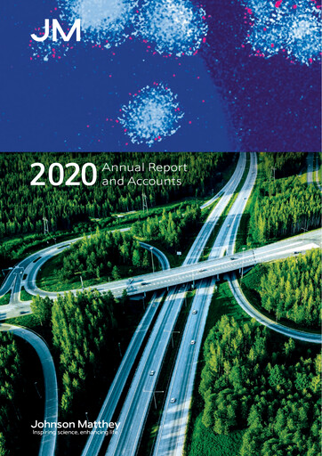 Vorschaubild Johnson Matthey Jahresbericht 2019-2020