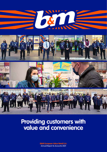 Thumbnail B&M European Value Retail Annual Report 2021