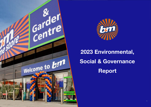 Thumbnail B&M European Value Retail ESG Report 2023