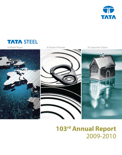 Thumbnail Tata Steel Annual Report 2009-2010
