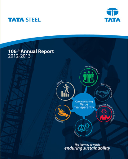 Thumbnail Tata Steel Annual Report 2012-2013