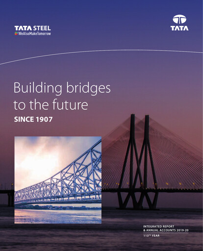 Thumbnail Tata Steel Annual Report 2019-2020