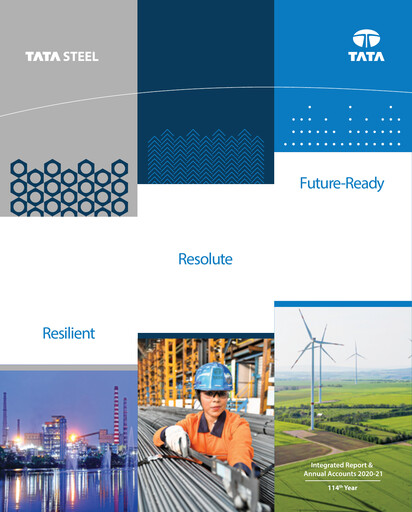 Thumbnail Tata Steel Annual Report 2020-2021