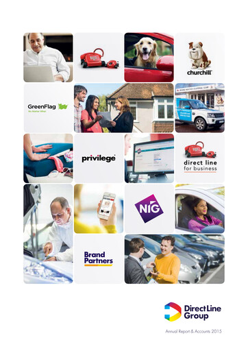 Vorschaubild Direct Line Group Jahresbericht 2015