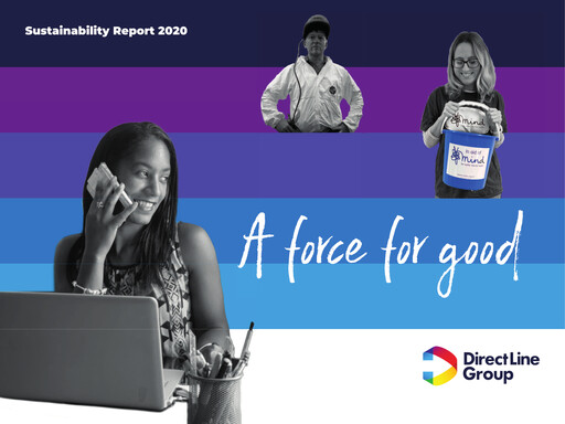 Vorschaubild Direct Line Group Nachhaltigkeitsbericht 2020