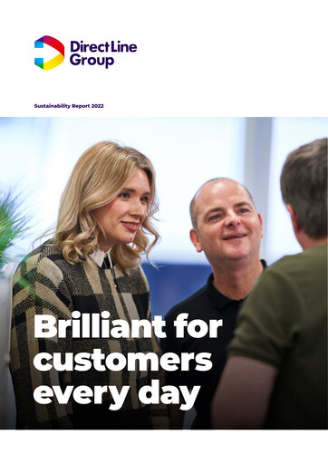 Vorschaubild Direct Line Group Nachhaltigkeitsbericht 2022