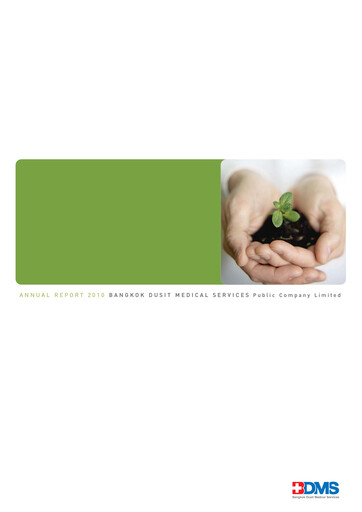 Thumbnail Bangkok Dusit Medical Services (BDMS) Annual Report 2010
