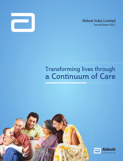 Thumbnail Abbott India Annual Report 2011