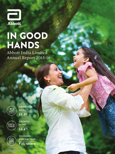 Thumbnail Abbott India Annual Report 2015-2016