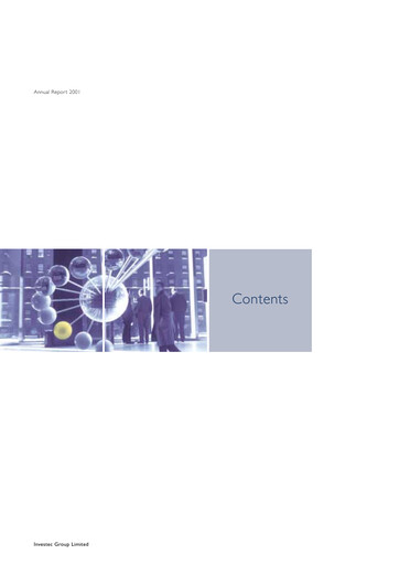 Thumbnail Investec Annual Report 2001