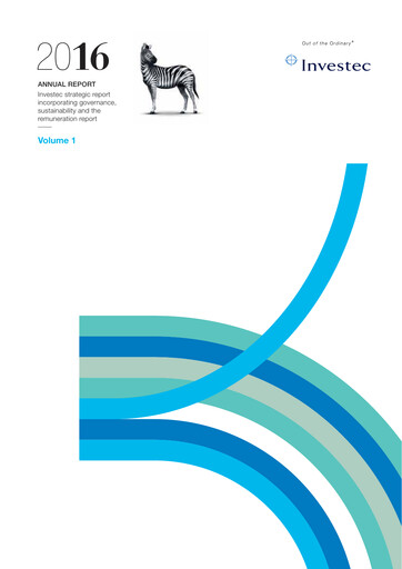 Thumbnail Investec Annual Report 2016