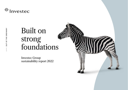 Thumbnail Investec Sustainability Report 2022