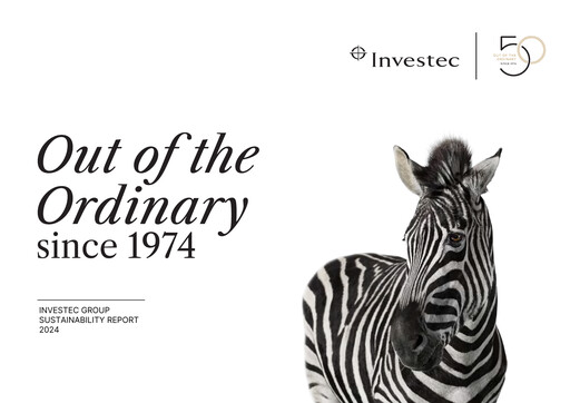 Thumbnail Investec Sustainability Report 2024