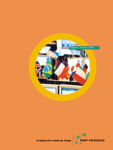 Thumbnail BNP Paribas Annual Report 2001