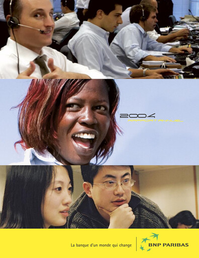Thumbnail BNP Paribas Annual Report 2004